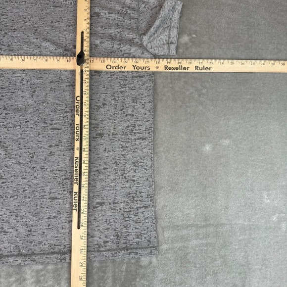 John Varvatos Burnout Pocket Tee T-Shirt Mens XS Heather Gray Stretch $89 NWT - Picture 8 of 8